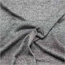 Dot Knit Melange Plain Fabric