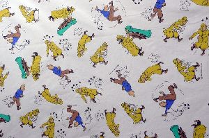 Tintin Printed Fabric