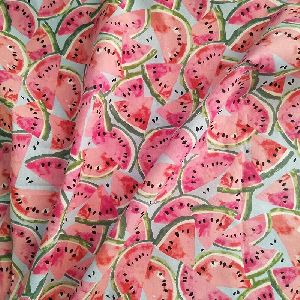 Watermelon Printed Fabric