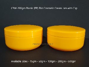 200gm Plastic Cosmetic Cream Jar