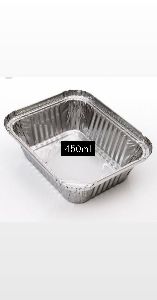 450ml Silver Foil Food Container