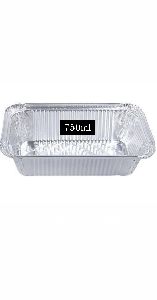 750ml Silver Foil Food Container