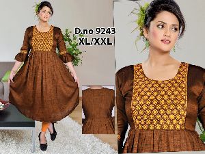 nyra cut kurti