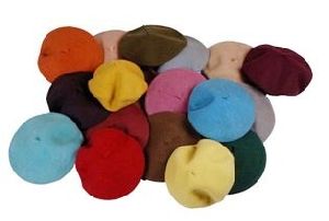 Woolen Colorful Beret Caps