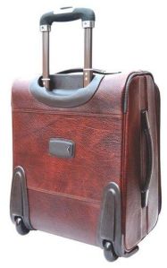 Leather Trolley Bag