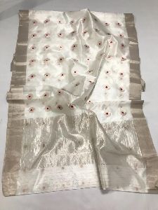 Silk Cotton Chanderi Saree