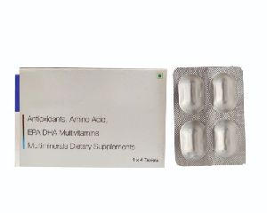 Antioxidants Animo Acid EPA DHA Multivitamins Multiminerals Tablets