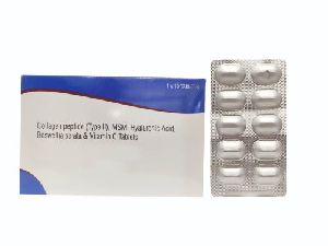 Collagen Peptide MSM Hyaluronic Acid Tablets