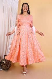 Anarkali cotton suit