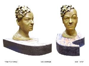 Frida Kahlo Bronze Sculpture