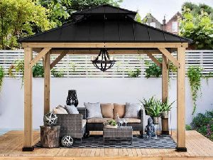 Outdoor Wooden Pergola