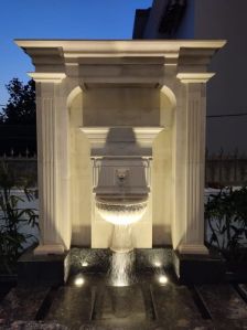 Solid CNC Stone Fountain