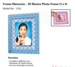 3d photo frame