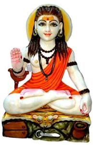 4 Feet Marble Gorakhnath Statue