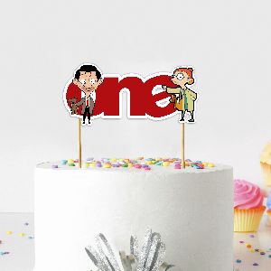 Mr.Bean One Cake Topper