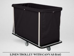 Linen Trolley with Canvas Bag