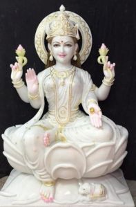 Marble Mahalaxmi Ji Statue