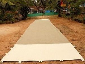 Brown Cricket Mat