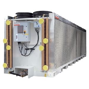 Adiabatic Dry Coolers with PADS and EC axial fans