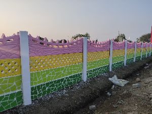 Designer Precast Boundary Wall