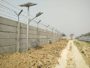 Solar Precast Compound Wall