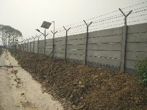 Solar Precast Compound Wall