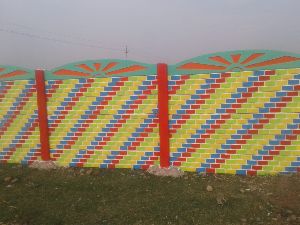 Designer Precast Boundary Wall