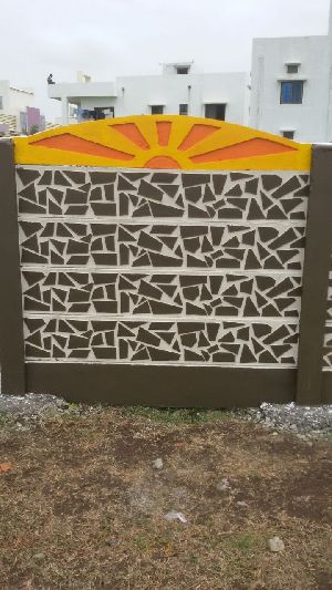 Designer Precast Boundary Wall