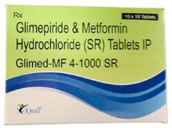 GLIMEPIRIDE & METFORMIN HYDROCHLORIDE (SR) TABLETS IP