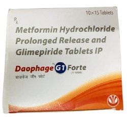 METFORMIN HYDROCHLORIDE PROLONGED RELEASE AND GLIMEPIRIDE TABLETS