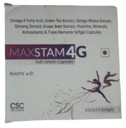 Omega-3 Fatty Acid, Green Tea Extract, Ginkgo Biloba Extract Capsules