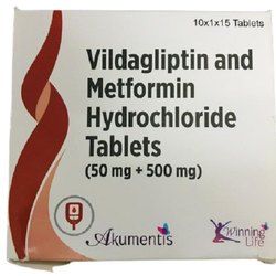 VILDAGLIPTIN AND METFORMIN HYDROCHLORIDE TABLETS