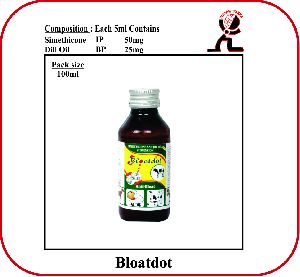 Bloatdot Oral. Simethicone Emulsion 1000 Mg