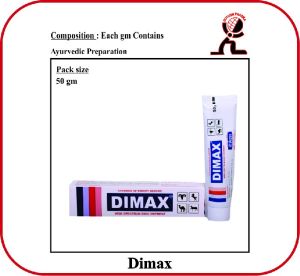 Dimax Ointment. Ayurvedic Preparation.