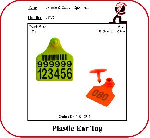Plastic Ear Tag - Cattle