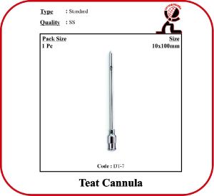 TEAT CANNULA