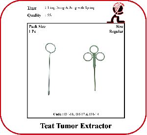 TEAT TUMOR EXTRACTOR - 1 Ring