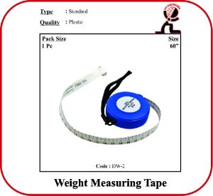 Weight Measuring Tape