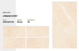 Armani Ivory GVT Glossy Tiles