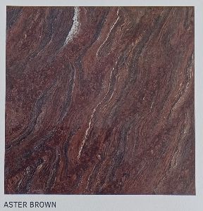 Aster Brown Double Charged Vitrified Tiles