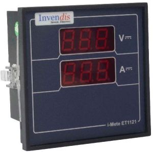 Invendis ET-1121 DC V A meter