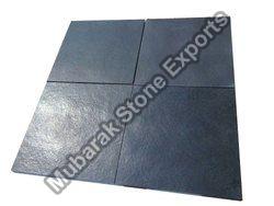 60x60mm Black Limestone