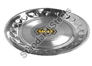 Stainless Steel Payal Silver Plate