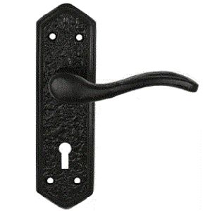 Black Antique Tail Door Handle