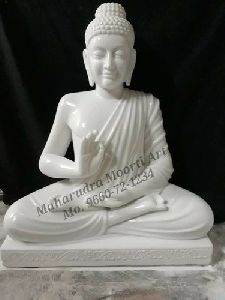 Marble Buddha Sitting Statue