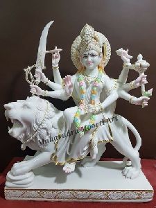 Marble Durga Maa Statue