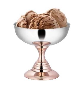 Copper Ice Cream Cup