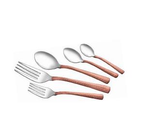 Copper Spoon Cutlery Set