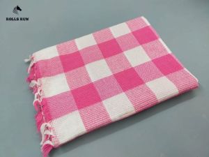 Bath checked Towel