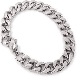 Silver Kerb Chain